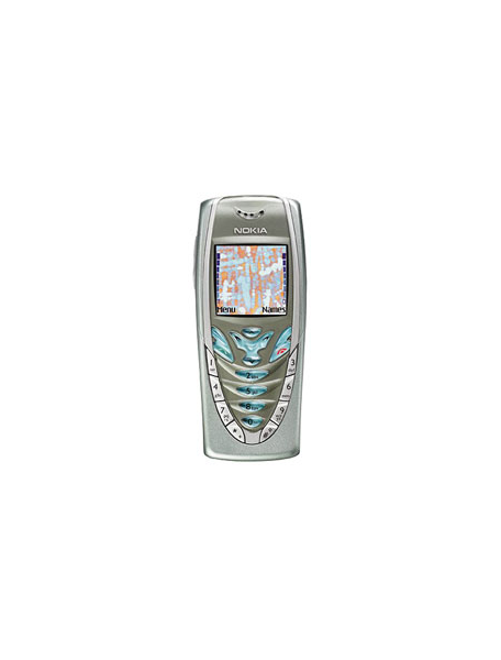 Carcasa Nokia 7210 Verde y Gris
