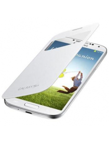 Funda libro S-View Samsung EF-CI950BWE Galaxy S4 i9500 blanca