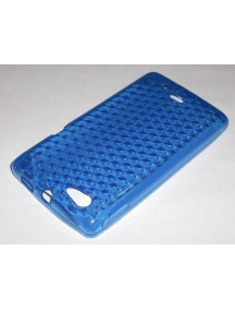 Funda TPU Sony Ericsson ST23i Xperia Miro azul