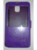 Funda libro Samsung N9005 Note 3 lila