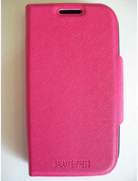 Funda libro Samsung Galaxy Express i8730 rosa