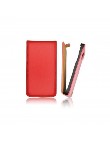 Funda solapa Forcell Slim iPhone 5c roja