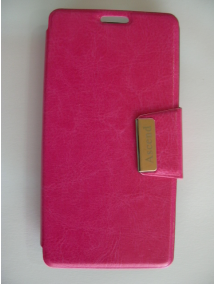 Funda libro Huawei Ascend G526 rosa