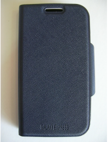 Funda libro Huawei Ascend P2 azul