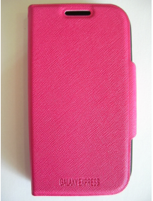 Funda libro Huawei Ascend P2 rosa