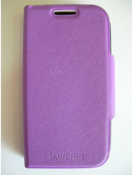 Funda libro Huawei Ascend P2 lila