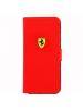 Funda libro Ferrari Montecarlo iPhone 5C roja FESCRUFLHPMRE