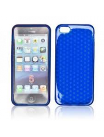 Funda TPU diamante Iphone 5c azul