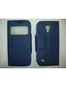 Funda libro Samsung Galaxy S4 mini i9190 - i9195 azul