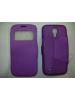 Funda libro Samsung Galaxy S4 mini i9190 - i9195 lila