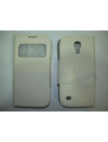 Funda libro Samsung Galaxy S4 mini i9190 - i9195 blanca