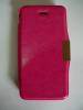 Funda libro Apple iPhone 5 5S rosa