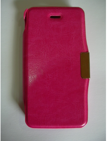 Funda libro Apple iPhone 5 5S rosa