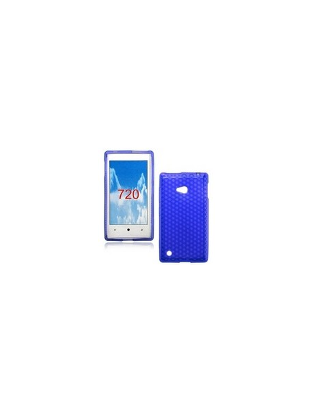 Funda TPU Nokia Lumia 720 azul