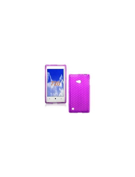 Funda TPU Nokia Lumia 720 rosa