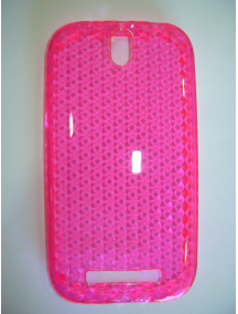 Funda TPU HTC One SV rosa