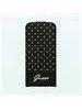 Funda solapa Guess GUFLP5PEB iPhone 5 - 5S negra