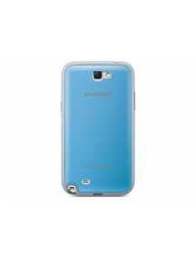 Protector rígido Samsung Galaxy Note II N7100 EFC-1J9BL celeste