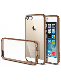 Funda trasera Jekod Spigen ultra hybrid iPhone 5 - 5S