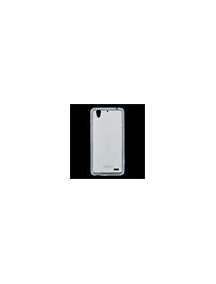 Funda TPU + lamina de display Jekod Huawei G630 blanca