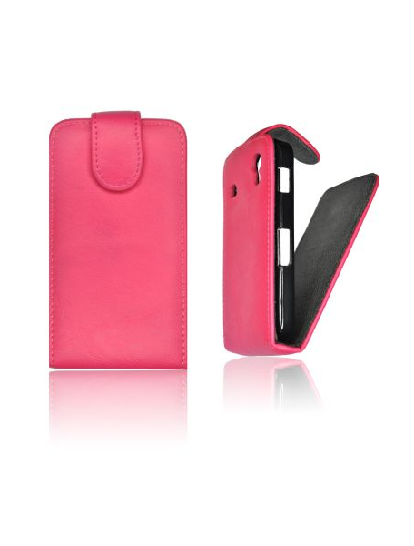 Funda solapa Coolpad Smart 4G 8860U Vodafone rosa