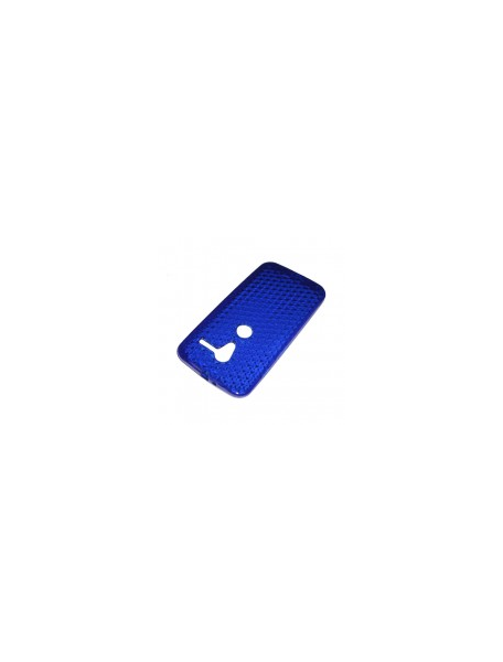 Funda TPU Motorola Moto X XT1058 XT1056 azul