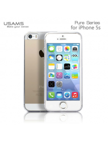 Funda protectora Usams Pure Series iPhone 5 - 5S transparente
