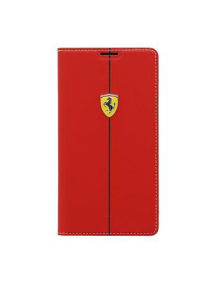 Funda libro Ferrari Formula1 Samsung G900 Galaxy S5 roja FEFORBB