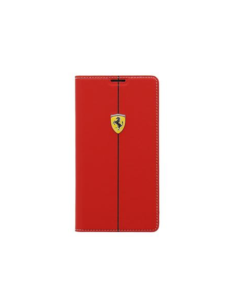 Funda libro Ferrari Formula1 Samsung G900 Galaxy S5 roja FEFORBB