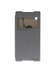 Funda libro Nillkin Sparkle S-View Sony D6503 Xperia Z2 gris