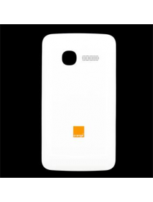 Tapa de batería Alcatel 4010 Smart Mini blanca logo Orange