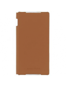 Funda libro Sony SMA5141BR Xperia Z2 D6503 marrón