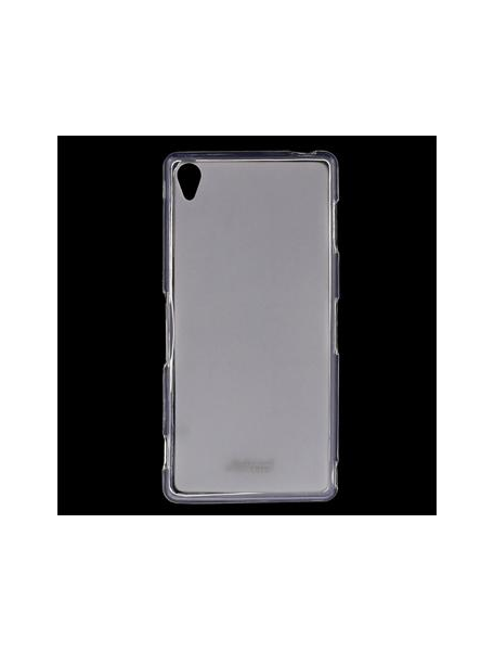 Funda TPU + lámina de disp. Jekod Sony Xperia Z3 D6603 blanca