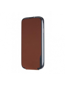 Funda solapa Samsung SAMS4CFBN Galaxy S4 i9500 marrón