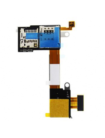 Cable flex de lector de SIM - micro SD Sony Xperia M2 D2303