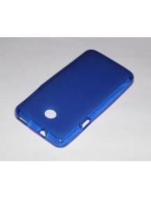 Funda TPU Huawei Ascend Y330 - Orange Luno azul