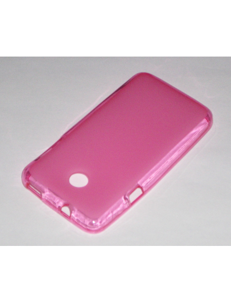 Funda TPU Huawei Ascend Y330 - Orange Luno rosa