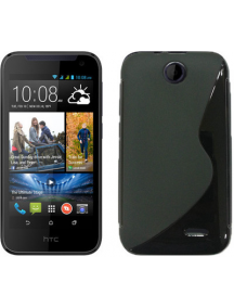 Funda S-case TPU HTC Desire 310 negra