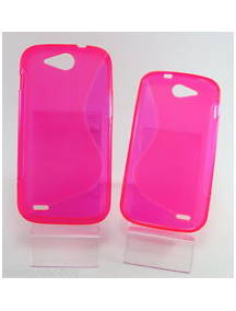 Funda TPU S-Case ZTE Blade G Pro V829 rosa