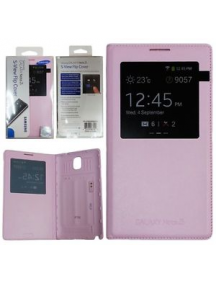 Funda libro S-view Samsung EF-CN900BIE Galaxy Note 3 N9005 rosa