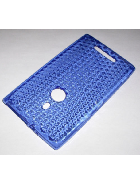 Funda TPU Nokia 925 Lumia azul