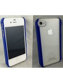 Funda Body Glove para iPhone 4 - 4S azul - transparente