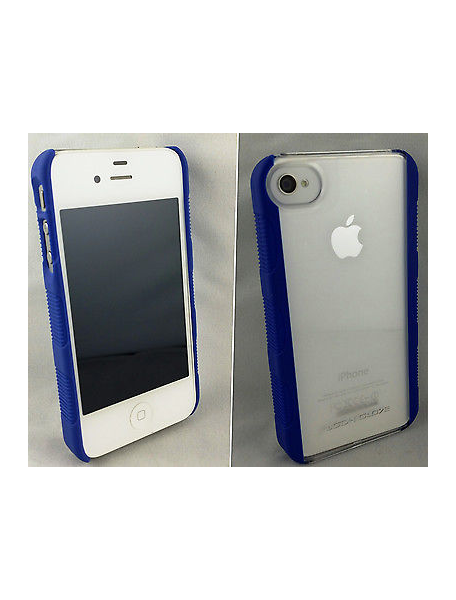 Funda Body Glove para iPhone 4 - 4S azul - transparente