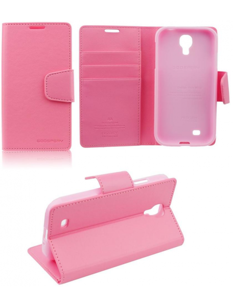 Funda libro TPU Goospery Samsung Galaxy Note 4 N9100 rosa