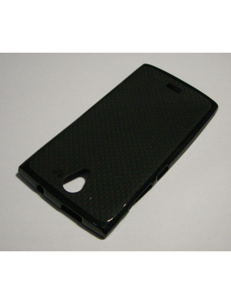 Funda TPU Alcatel Orange Nura M812 negra