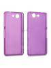 Funda TPU Sony Xperia Z3 compact D5803 lila