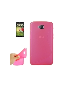 Funda TPU LG G Pro lite D682 rosa