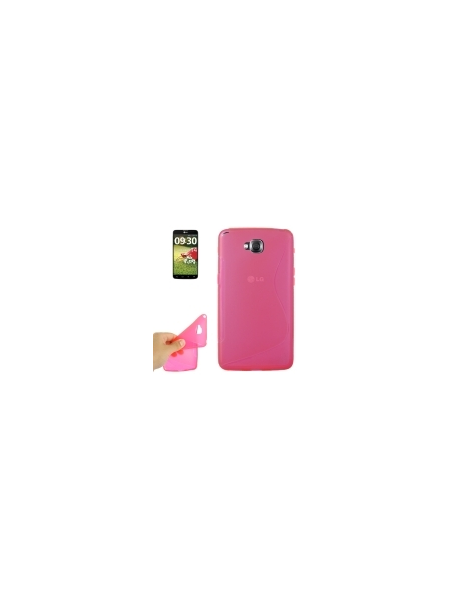 Funda TPU LG G Pro lite D682 rosa