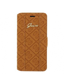 Funda libro Guess GUFLBKP6LSCCO marrón Iphone 6 Plus