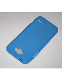 Funda TPU ZTE Blade Apex - Orange Hi 4G azul